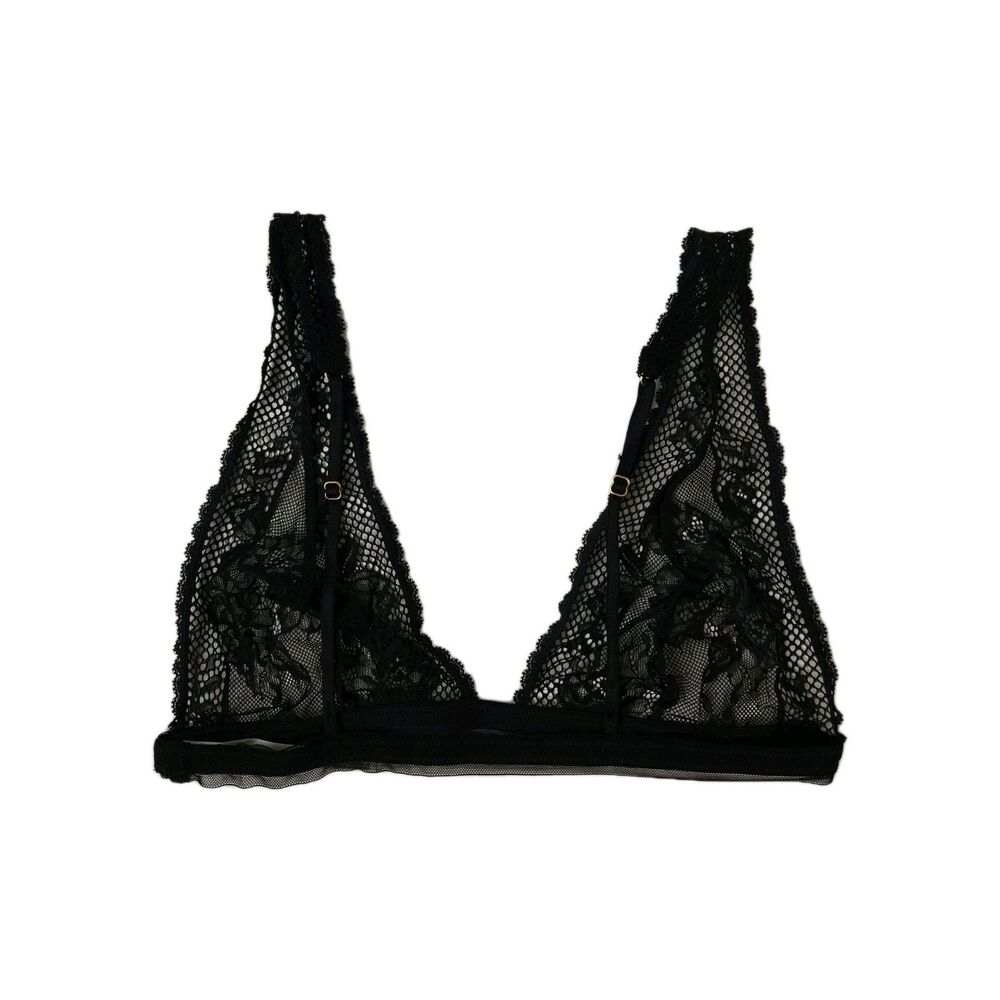 Free People Intimately Black Lace Bralette Size Small Bra New w/ Tags $30